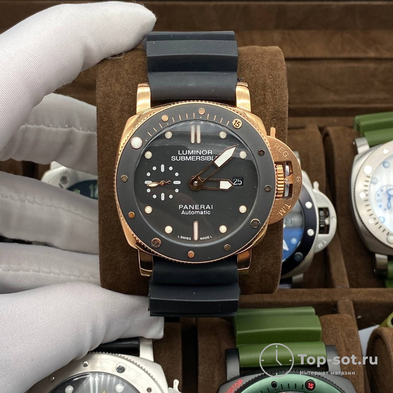 PANERAI LUMINOR SUBMERSIBLE часы PANERAI LUMINOR SUBMERSIBLE